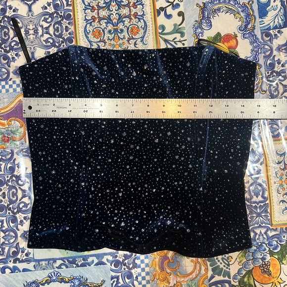 Glitter Velvet Top - Picture 7 of 8